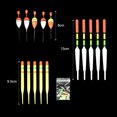 thumbnail image 2 of 15 unids/set boya Vertical flotadores de pesca de mar Bobbers Rod señuelos de pesca al aire libre, 2 of 7