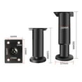 thumbnail image 2 of Telescopic Adjustable Bed Beam Support Foot Reinforced Plastic Furniture Leg, 2 of 6