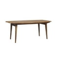 thumbnail image 2 of Pemberly Row Modern Solid Sheesham Wood Dining Table in Natural, 2 of 9