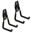 thumbnail image 1 of Garage Hook Double Hook Wall Organizer Hanger Storage Utility Garden Small-square 2PCS, 1 of 6