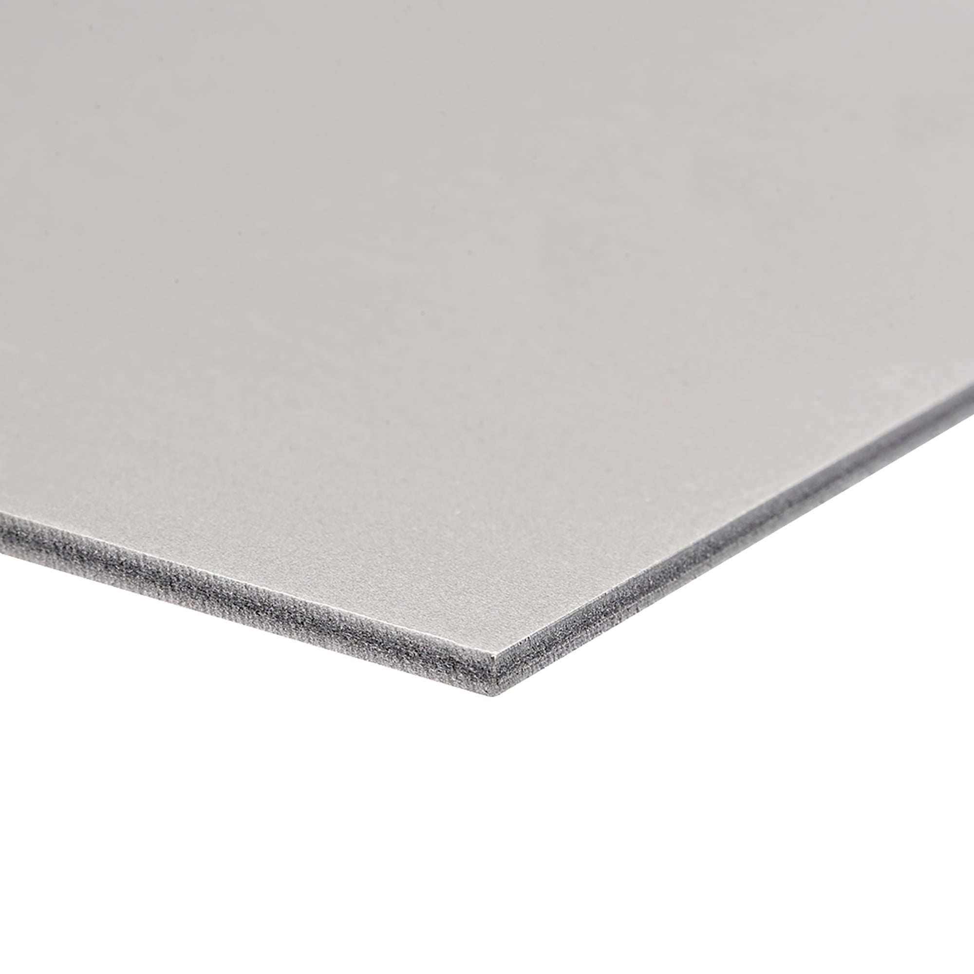 PVC Foam Board Sheet,3mmTx8"Wx12“L,Gray,Double Sided,Expanded PVC Sheet