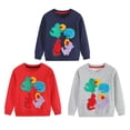 thumbnail image 6 of Gerichy Toddler Boys Girls Winter Clothes Cotton Pullover Sweatshirts Kids Cute Cartoon Embroidery Crewneck Tops 1T-7T, 6 of 6