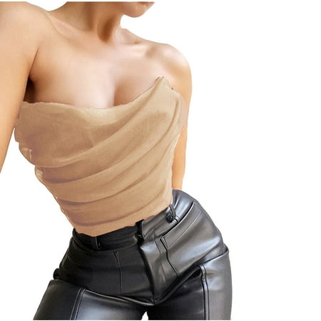UPPADA Lace up Corset Top Clearance Women Corset Bustier Push up Lingerie Top Shapewear Overbust Cincher Top Lace up Corset Basque Overbust Corset Plus Size