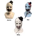 thumbnail image 2 of Clown Mask Evil Bloody Mouth Clown Mask With Black Hat Scary Killer Joker Mask Halloween Cosplay Costume Party Props, 2 of 5