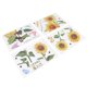 thumbnail image 1 of Decoración del hogar, calcomanías de pared de flores, pegatinas de pared de flores autoadhesivas, papel tapiz, tecnología de vanguardia, 1 of 14