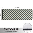 thumbnail image 5 of Kitchen Rugs Sets Of 2,Navy and Beige Checkerboard Pattern Anti Fatigue Kitchen Mat Rugs Non Slip Washable,Decorative Kitchen Floor Mats for Kitchen,Sink,Laundry,17"x47"+17"x47", 5 of 5