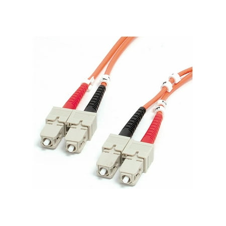 UPC: 0065030790390 | Startech 2m Fiber Optic Cable – Multimode Duplex 62.5/125 – LSZH – SC/SC – OM1 – SC to SC Fiber Patch Cable – Connect fiber network devices for high-speed transfers with LSZH rated cable – 2m SC Fi…