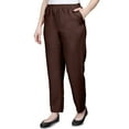 thumbnail image 3 of Alfred Dunner Womens Elastic Waist Short Length Pant, 3 of 4