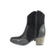 thumbnail image 3 of BOTIN VAQUERO LEON MUJER NEGRO SINTETICO 6701 LEON 6701p, 3 of 4