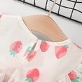 thumbnail image 6 of Ruyang Baby Girl Clothes Toddler Girls Princess Dress Girls Ruffle Smocked Dresses +Hat Casual 𝐒undress Summer Dance Outfit, 6 of 8