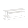 thumbnail image 2 of Furinno Moretti Modern Lifestyle TV Stand for TV up to 65 Inch, Solid White/White, 2 of 6