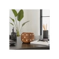 thumbnail image 2 of Decorative Mango Wood Dice Box for Tabletop Game - Home Decor Accent for Living Room, Coffee Table, and Mantel Styling - Family Game Accent for Office and Shelf Display - 4", Brown, 2 of 12