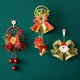thumbnail image 3 of Campanas de Navidad, adorno de árbol de Navidad para el hogar, tienda, ventana, colgante de Navidad, decoración de fiesta de año nuevo, regalo de Papá Noel, 2022, 3 of 4