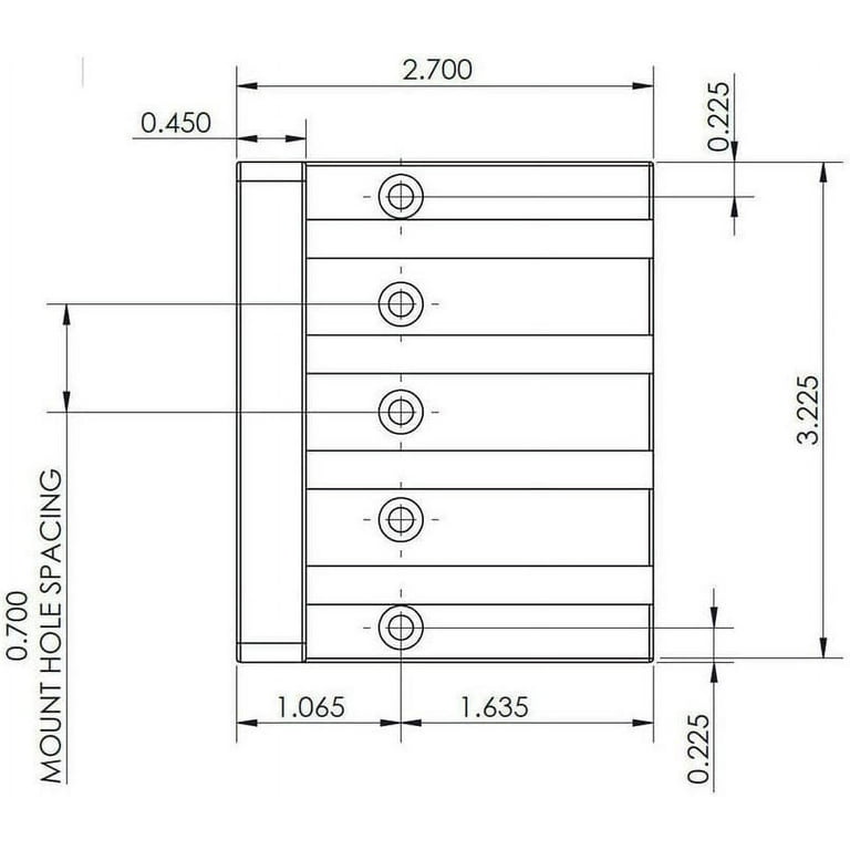 Fender Hi-Mass Bass Bridge Narrow 5 Str. Brass Saddles « Bridge