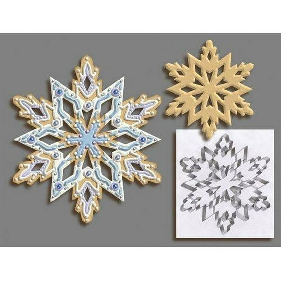 R&M International 7.5-Inch Snowflake Cookie Cutter