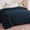 Navy Blue, variant on Sonive Queen Quilted Comforter, Soft Lightweight Warmth Down Alternative with Corner Loops, White