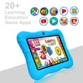 thumbnail image 3 of Contixo Tablet para niños 7 pulgadas 2 GB 32 GB Wi-Fi Android Bluetooth control parental aplicaciones de aprendizaje preinstaladas funda protectora a prueba de niños V9-3 Azul, 3 of 5
