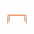 thumbnail image 3 of Pangea Home Miami Modern Aluminum Frame Patio Dining Table in Green, 3 of 11