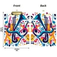 thumbnail image 5 of FORMRS Acrylic Clipboard with Low Profile Clip Standard A4 Letter Size, 12.5" x 9", Musical Pattern, 5 of 8