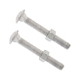 thumbnail image 4 of Bisagra para poste de cerca con eslabones de cadena de acero prensado con perno de 3"" [2 7/8"" OD] x 5/8"" | Bisagras de alta resistencia | (Paquete de 2), 4 of 5