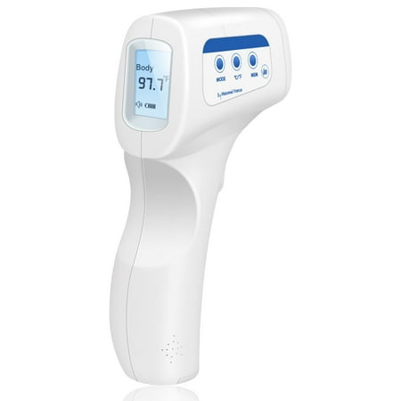 HealSmart Thermometer Body & Object Non-touch Indoor Outdoor Professional Temperature Measurement with Memory Function for Office, Café & Home