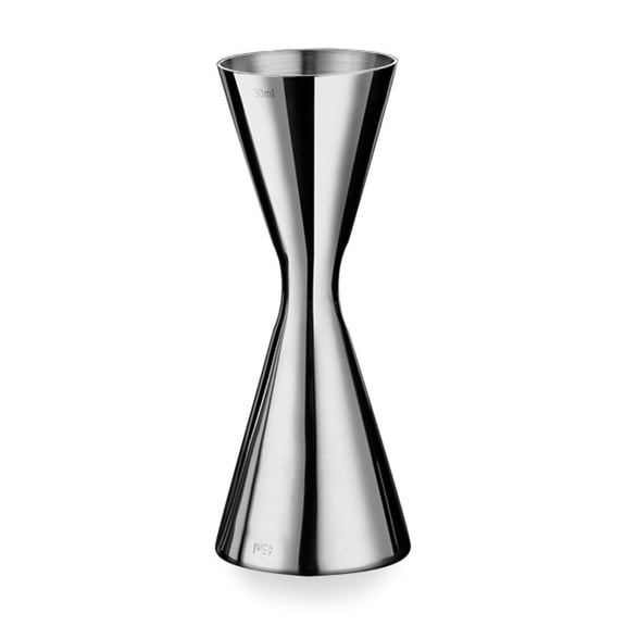 UNTERING Measuring Cups Cocktail Jiggers Graduated Cups for Liquid Dry Mini Espresso Shot Glass Stainless Steel Material