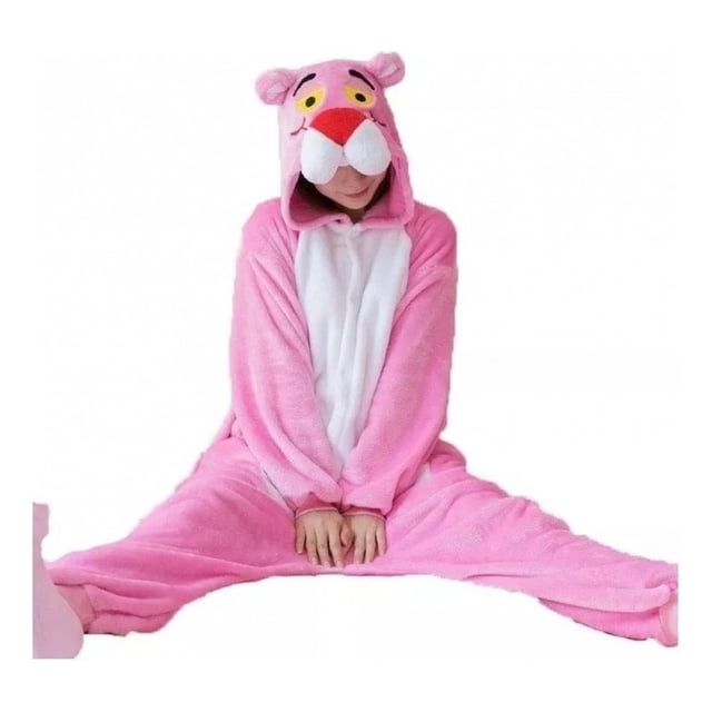 Mono de pijama para adulto, unisex, poliéster y algodón