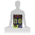 thumbnail image 4 of Amscan 670589 Zombie Window Halloween Decorations 33 1/2" x 65" 2 ct, 4 of 4