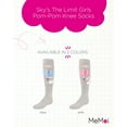 thumbnail image 2 of MeMoi Sky's The Limit Girls Pom-Pom Knee Socks - Girls - Female, 4, Pink, 2 of 7