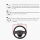 thumbnail image 5 of Funda de lino para volante de coche, funda de lino para volante de coche, accesorio para coche, rendimiento confiable, 5 of 7