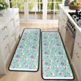 thumbnail image 4 of Kitchen Rugs Sets Of 2,Blue Cartoon Pegasus Donut Pattern Anti Fatigue Kitchen Mat Rugs Non Slip Washable,Decorative Kitchen Floor Mats for Kitchen,Sink,Laundry,17"x47"+17"x47", 4 of 5