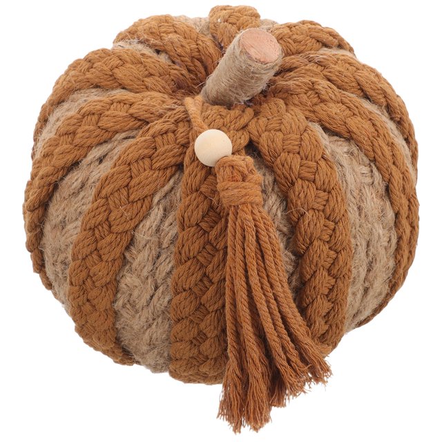 unbranded De Calabaza Simulada Con De Trenzada Para Decorado Otoñal Y Fiestas