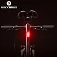thumbnail image 5 of ROCKBROS Bike Lights Rear Tail Light 3 Modes Bike Tail Lights Waterproof Safety Bicycle Lights 2 Pcs, 5 of 11