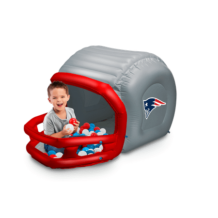 NFL New England Patriots Inflatable Helmet Ballpit Playland includes 50 Balls