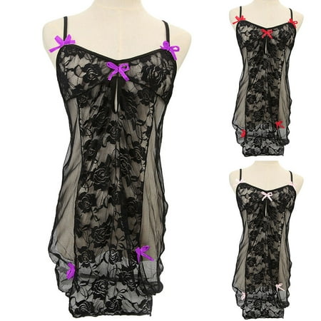 

Cheers.US Women\ s Sexy Nightwear Women Sleepwear V-Neck Sexy Casual Comfortable Pajama Solid Dress