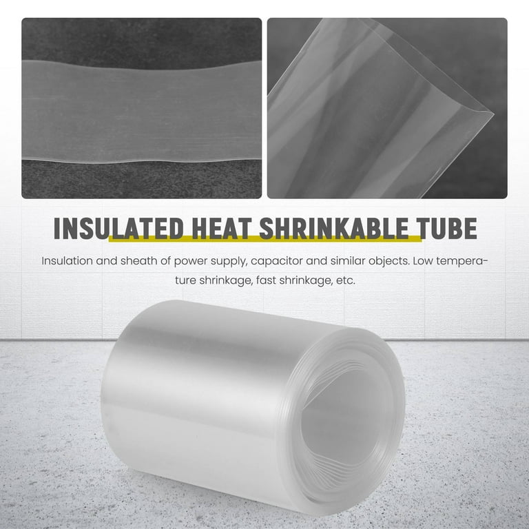 Roll Clear Plastic Wrap Tube Packaging PVC Heat Shrink Film Strong
