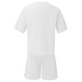 thumbnail image 4 of Vedolay Mens' Short Set Mens 2 Piece Outfits Short Sets Short Sleeve T Shirt and Shorts,Blue M, 4 of 5