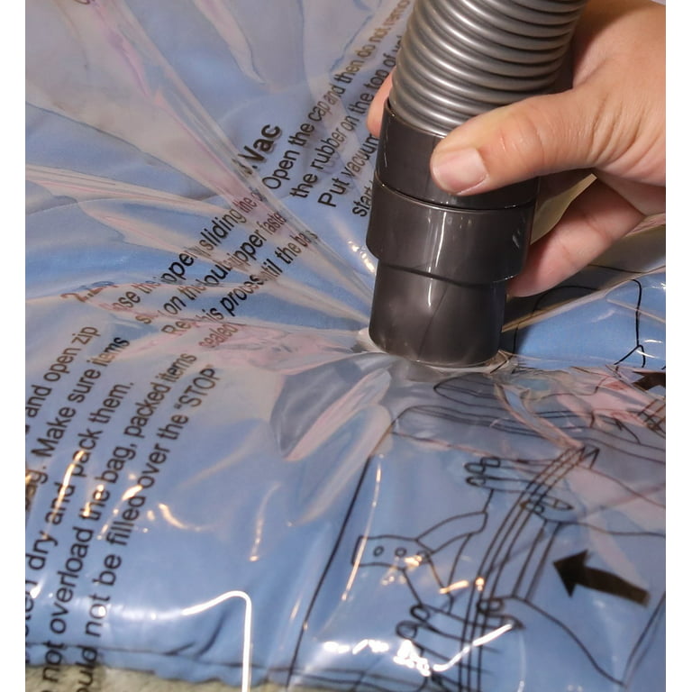 4 Super Jumbo Vacuum Storage Bags Space Saver Bags for Comforter, 47”x39”