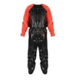 thumbnail image 1 of Soidarity Fitness Sauna Suit Ejercicio Gym Home Sweat Suit Sudadera con capucha Pantalones Rojo XL Type2 NO2, 1 of 1