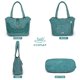 thumbnail image 3 of Bolso de hombro Montana West Hobo Bolso Fashion WRLH-8005TQ, 3 of 7