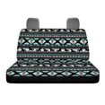 thumbnail image 6 of FUIALDOLG Horse Geometric Rear Bench Seat Covers for SUV, 2 Piece Non-Slip Car Rear Seat Covers Durable Waterproof Back Seat Covers for Dogs and Kids, 6 of 7