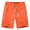 61#Orange, variant on Men's 100% Cotton Loose Fit Sports Shorts, Drawstring Waist, 5-Point Length Casual Shorts, Comfortable and Breathable for Summer