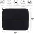 thumbnail image 2 of Absorbent Dish Drying Pad,Water Insulation Dinnerware Protective Pad,Countertop Drainer Mats,Microfiber Countertop Drain Mats,Table Cutlery Mats,for Kitchen Bathroom Coffee Rack (16*18in ，Black), 2 of 6