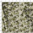 thumbnail image 4 of Soimoi White polyester Crepe Fabric Artistic Leaves Printed Craft Fabric by the Yard 52 Inch Wide, 4 of 5