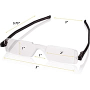Nannini Italian Folding Travel Reading Glasses Red 1.5