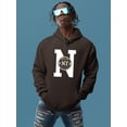 thumbnail image 2 of New York Rubber Seal Stamp Hoodie Men -Image by Shutterstock, Male XX-Large, 2 of 4