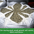thumbnail image 7 of FIBC Bulk Bag 2200lbs, 35 L x 35 W x 40 H in, Open Top, Woven Polypropylene, Creative American Home, 7 of 7