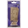 thumbnail image 2 of Hillman 852629 3.5 in. Surface Mount Non-Mortise Hinge, Brass Plated, 2 of 2