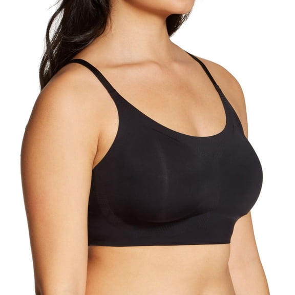 Women's Rhonda Shear 9603 Adjustable Strap Body Bra (Black S)