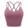 thumbnail image 4 of Tinglu Sling Tube Top Fitness Yoga Vest Pads Wrapped Chest Tank Tops Sport Bras, 4 of 8